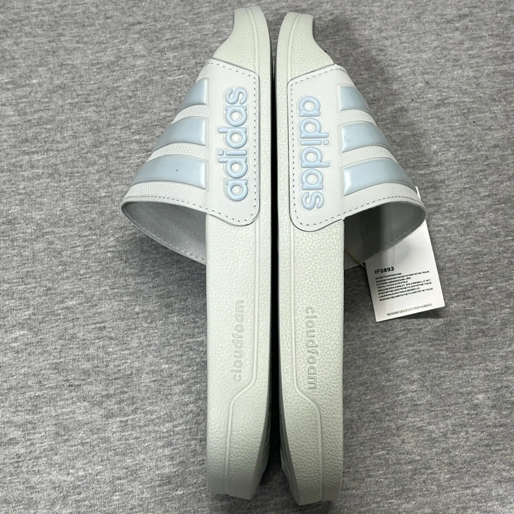 Adidas Adilette Shower Unisex Slip On Slide Sandal Shoe Mens 8 Women's 9